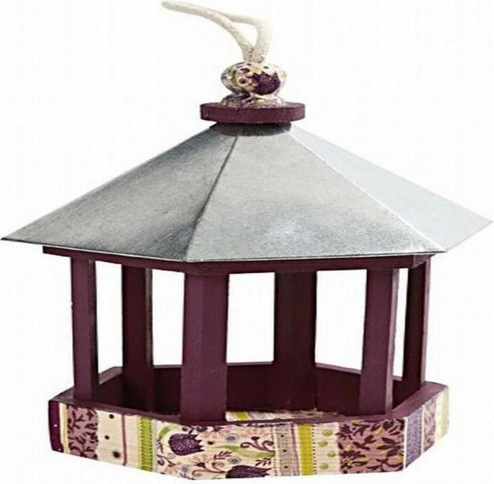 Image du produit Creativ Company Mangeoire pour oiseaux avec toit en zinc