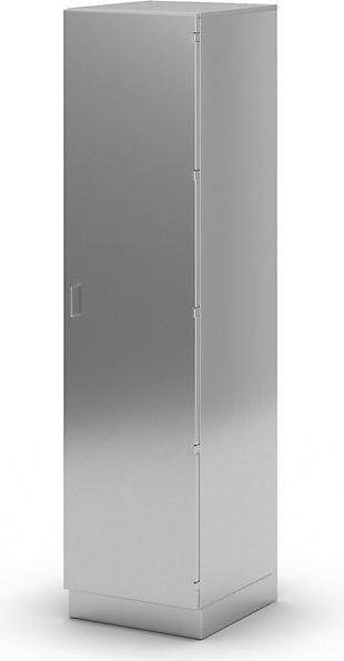 Image du produit kaiserkraft Armoire haute pour salle blanche en acier inoxydable (50 x 58,5 x 200 cm)