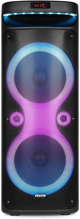 Image du produit Fenton Partybox - Track610 portable speaker met Bluetooth - Karaoke set met microfoon (10 h, Fonctionnement sur batterie)