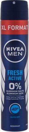 Immagine prodotto NIVEA Deodorante spray per uomo Men Fresh Active 200 Ml (Getto vaporizzato, 200 ml)