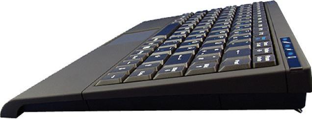 Immagine prodotto KeySonic TAS ACK-540U+ con cavo (DE) MINI Touchpad SoftSkin bw (DE, Cablato)