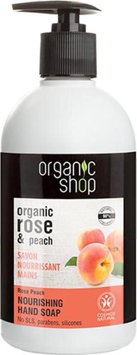 Produktbild Organic Shop Organic Rose Peach (Flüssigseife, 500 ml)