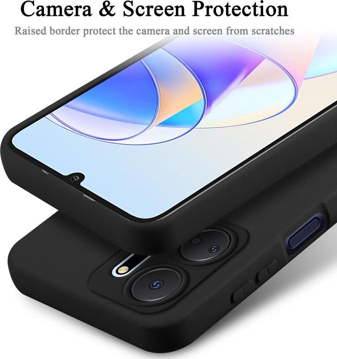 Image du produit Cadorabo Housse pour Honor x7a TPU avec protection liquide en silicone (Honor X7a)