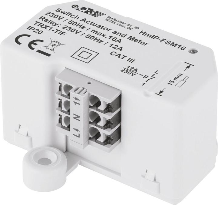 Produktbild EQ-3 Schalt-Mess-Aktor 1-fach 16 A (Schaltaktor)