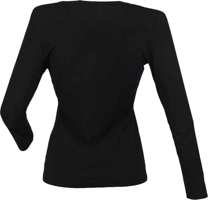 Actual product image Super Flying Model Womens/Ladies Feel Good Plain Stretch Long-Sleeved T-Shirt (40 D)