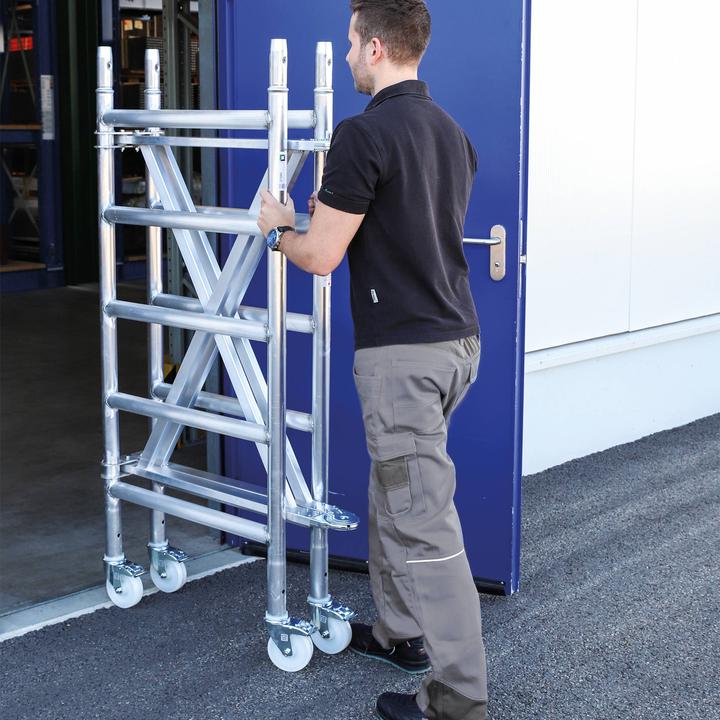 Image du produit Munk Appareil pliable en porte-à-faux Hauteur de la plate-forme 0,99 m (Marchepied pliant, 180 cm)