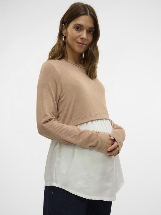 Image du produit Mamalicious Coupe normale Top col rond Blouse (XL)