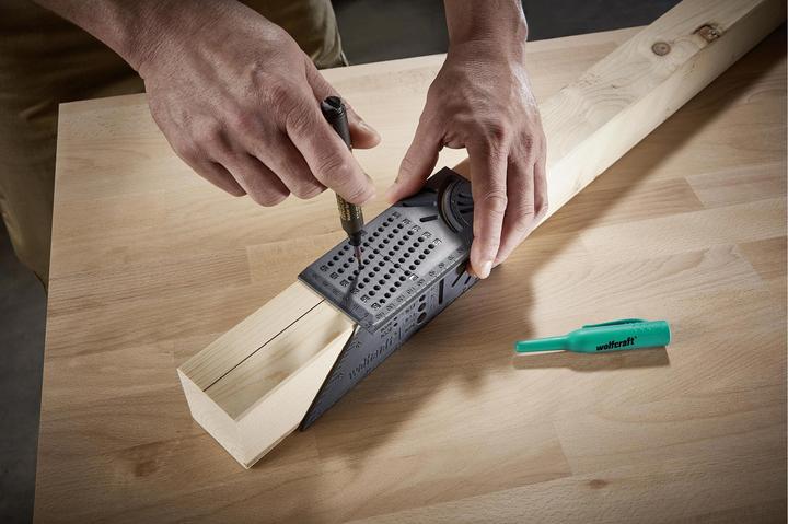 Produktbild wolfcraft wolfcraft 1 3D-Gehrungswinkel