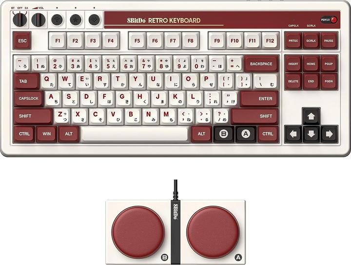 Produktbild 8bitdo Mechanische Tastatur Hot Swappable 87 Keys (Eng. Int., Kabellos)