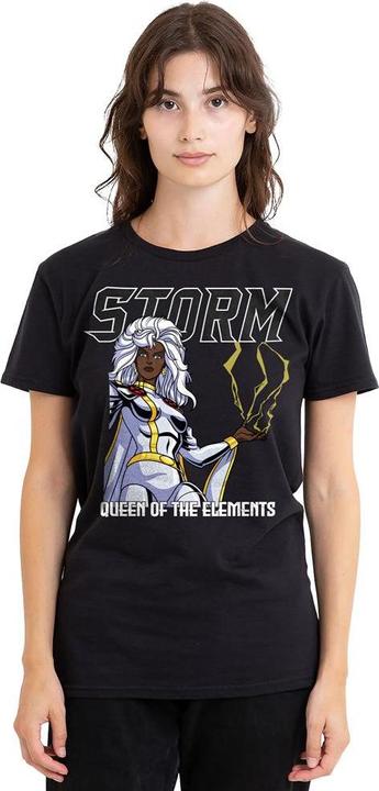 Actual product image X-Man Unisex Adult Queen Of The Elements Storm T-Shirt (L)