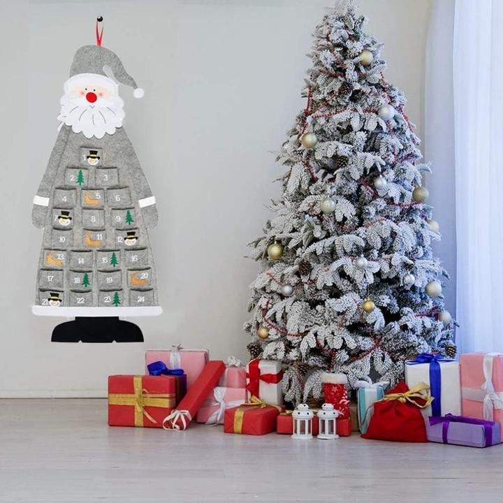 Produktbild Cbx Weihnachtsmann Adventskalender aus Filz