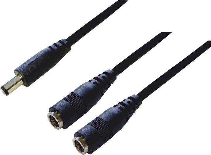 Produktbild BKL Electronic 075918 DC-Verteiler Niedervolt-Stecker - DC-Kupplung 5.5 mm 2.1 m