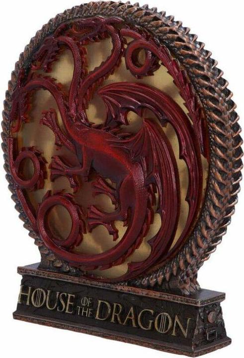 Actual product image Nemesis Now House of the Dragon LED-Light Logo 20 cm (20 x 18 x 4 cm)