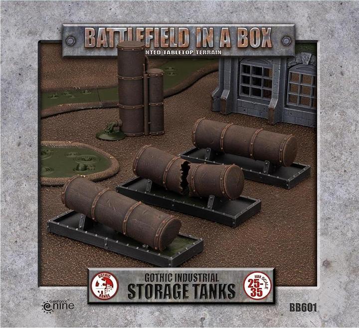 Produktbild Gale Force Nine Gothic Industrial: Tanks (x4)Full Painted Terrain