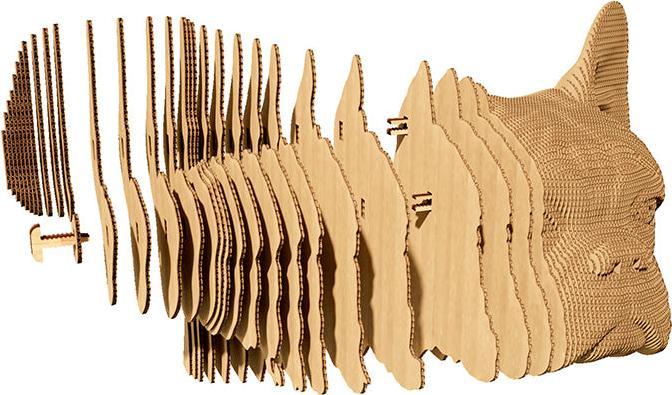 Immagine prodotto Cartonic Bulldog - Modello di cartone 3D