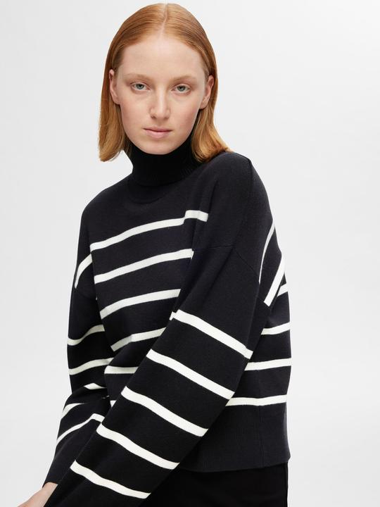 Produktbild Selected Femme Slfkamma Ls Knit Roll Neck Noos (L)