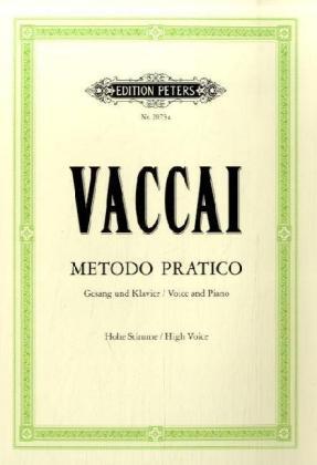 Immagine prodotto Metodo Pratico di Canto Italiano (Tedesco, Nicola Vaccai, 2017)