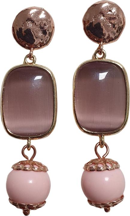 Produktbild L'Officiel Orecchino a buco rosa