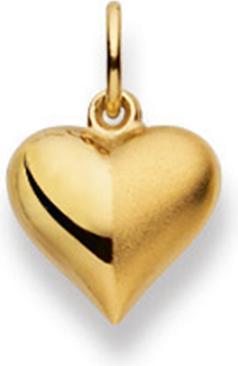 Produktbild Muau Pendant heart yellow gold 750, 15x10mm (750/18K Gelbgold)