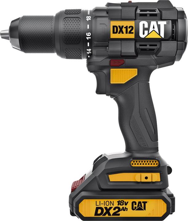 Produktbild Cat DX12 drill 2000 RPM Black (Akkubetrieb)
