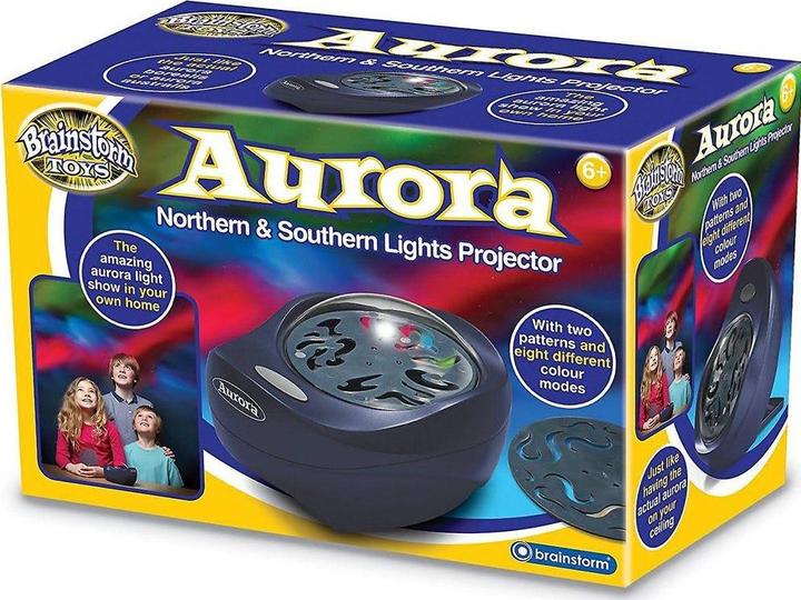 Actual product image Brainstorm Aurora Northern Lights Projector & Night Light