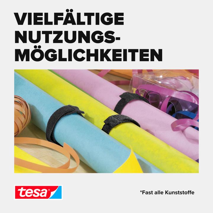 Productafbeelding tesa Aan & uit kabelmanager (Klittenband kabelbinder, 5000 mm, 1 Pcs.)