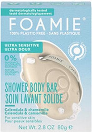 Foamie Solid shower care Ultra Sensitive (Shower Body Bar) 80 g