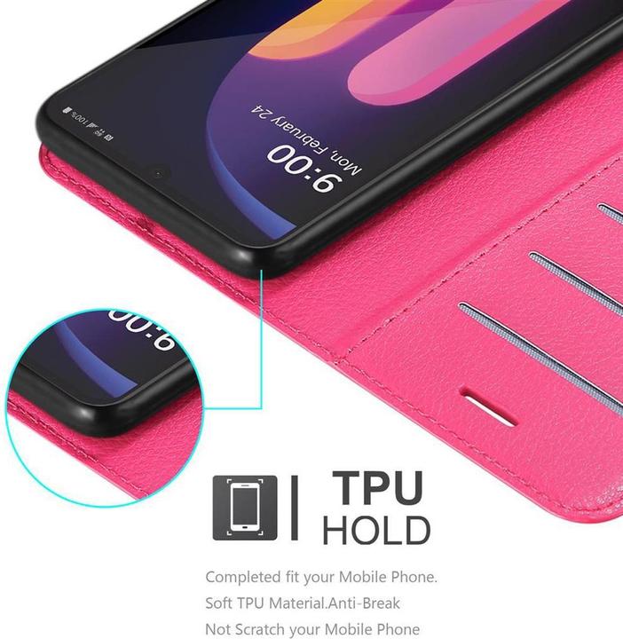 Produktbild Cadorabo Book mit Standfunktion Cover (LG V60 ThinQ 5G)