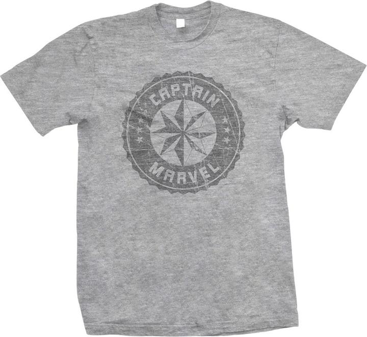 Captain Marvel TShirt Erwachsene Circle