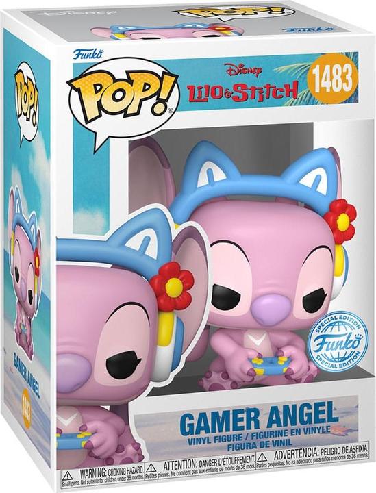 Actual product image Funko POP! Disney Lilo et Stitch - Gamer Angel Exclusive