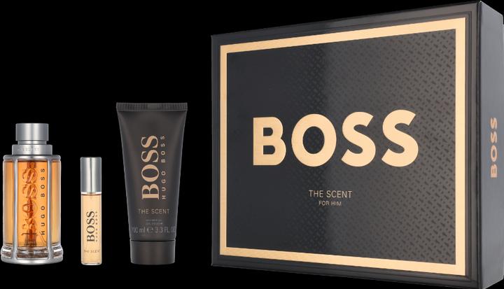 Produktbild Hugo Boss The Scent Gift Set - Eau De Toilette 100 ml, Miniatur Eau De Toilette 10 ml und Duschgel (Parfum set)