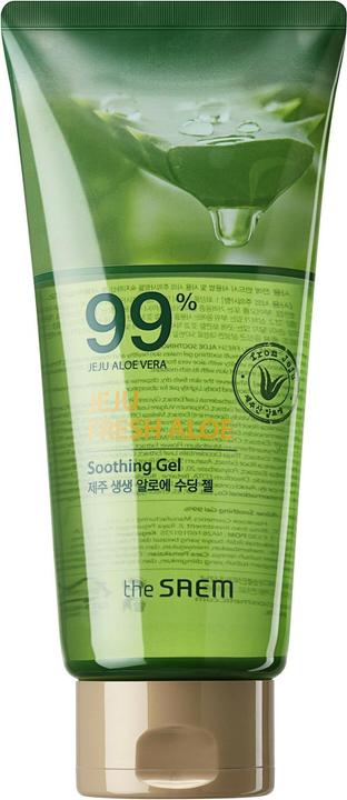 The Saem Jeju Fresh Aloe Soothing Gel 99% Aloe Vera 300ml Tube (Body gel, 300 ml)