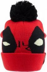 Immagine prodotto Heroes Inc Marvel Comics - Bonnet à Pompon Noir et Rouge Deadpool
