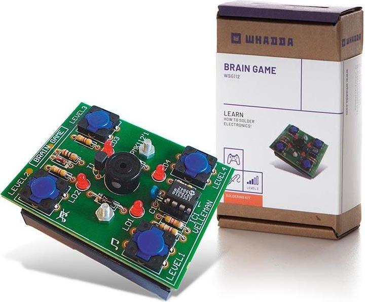 Actual product image Whadda Kit Electronic Game