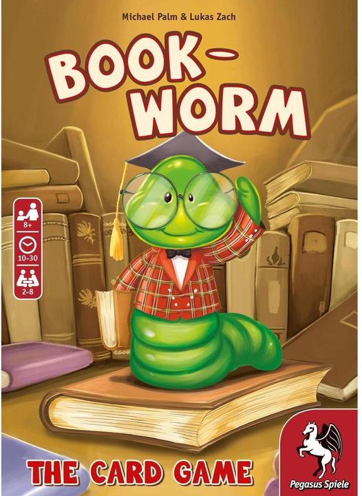 Actual product image Pegasus 18322E - Bookworm - The Card Game English Edition GB (English)