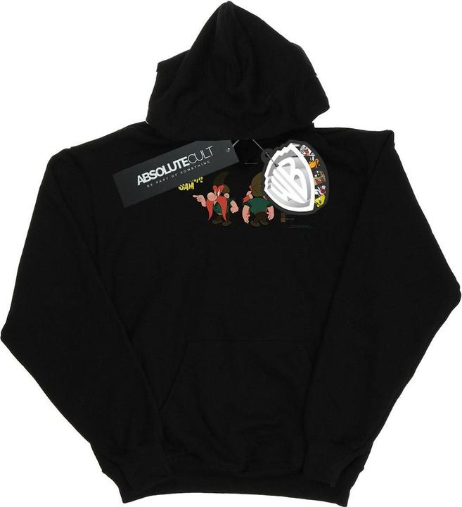 Actual product image Looney Tunes Womens/Ladies Yosemite Sam Colour Code Hoodie (S)