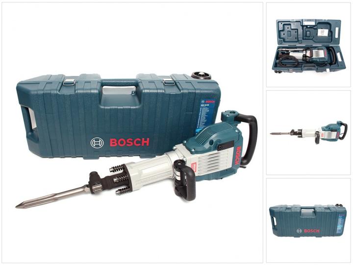 Actual product image Bosch Professional GSH 16-30 demolition hammer with accessories and trolley (Electrical connection)