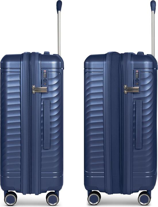 Image du produit Picard Vienna 4 Rollen Kofferset 3-teilig mit Dehnfalte (195 l, XL (à partir de 115l))