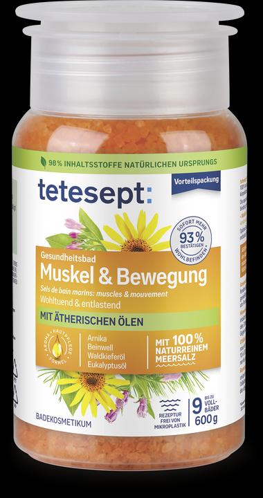 Produktbild Tetesept Muskel & Bewegung (Badesalz)