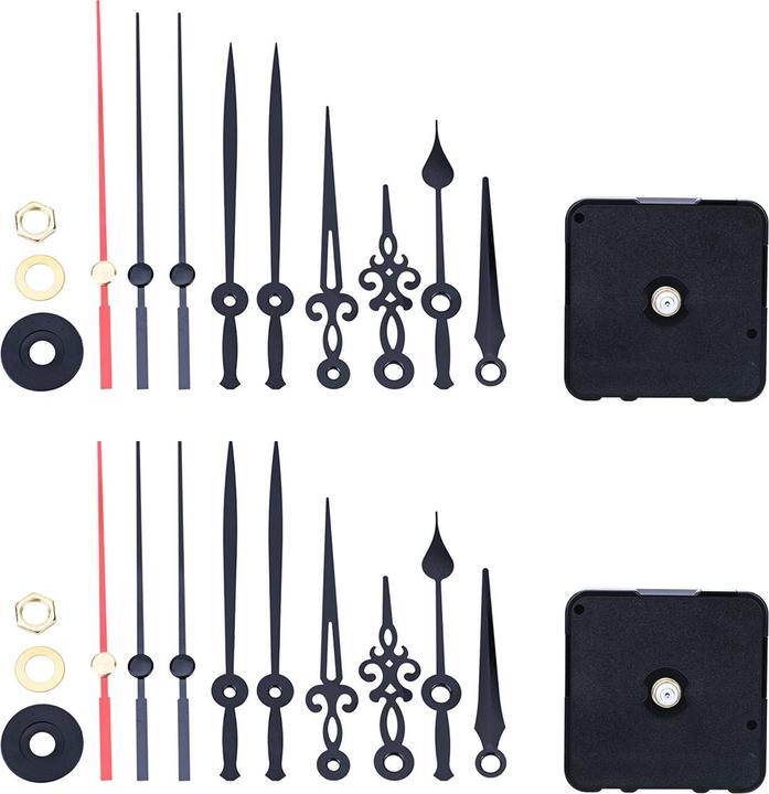Immagine prodotto Casativo Set di 2 movimenti silenziosi e completi con 3 diversi set di mani