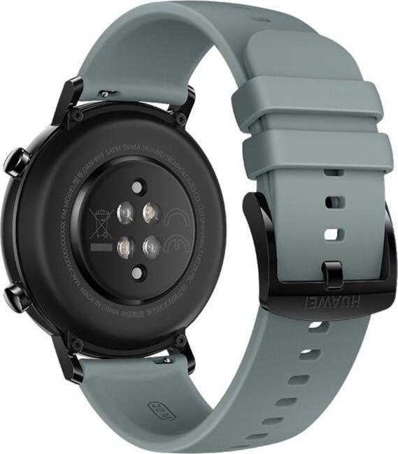 Huawei Fluoroelastomer Strap (Cyan) 20mm for Watch GT Series (42mm), C-Diana Strap (20 mm, Leather)