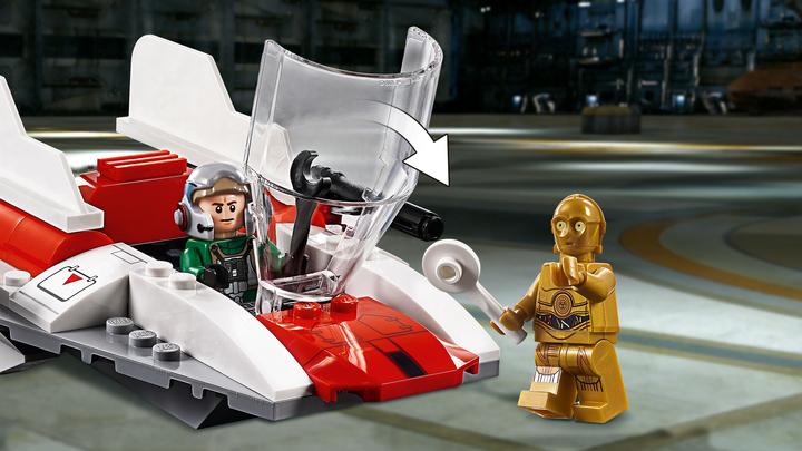 Actual product image LEGO Rebel A-Wing Starfighter (75247, LEGO Star Wars)