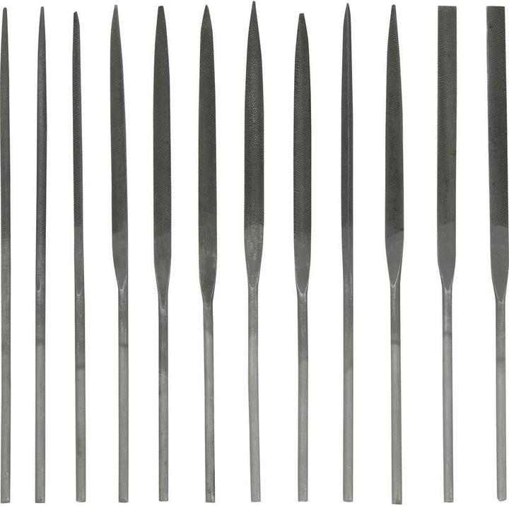 Produktbild Toolcraft 12Tlg. Nadelfeilensatz 1553625 (65 mm)