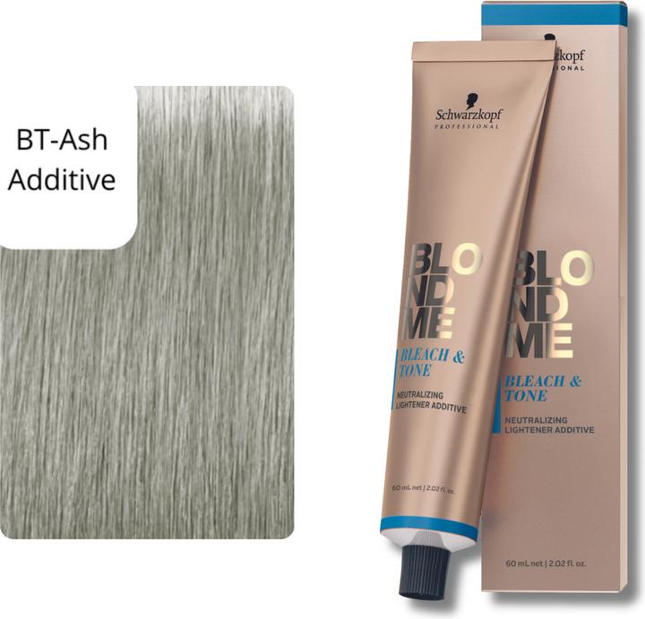 Image du produit Schwarzkopf Professional Schwarzkopf BLONDME Bond Coloration d'entretien pour les blondes - tonifier, éclaircir, illuminer (Additifs BT-Ash)
