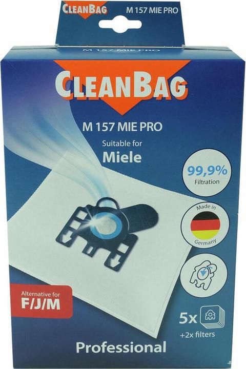 Produktbild Scanpart Kompatibel mit Miele M 157 Miele Pro 2682326157 Staubsaugerbeutel (1 x)