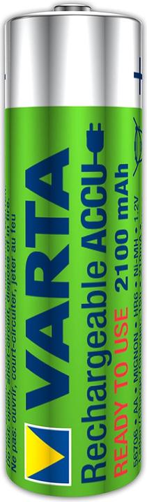 Image du produit Varta Recharger Accu Power (2 pcs, AA, 2100 mAh)