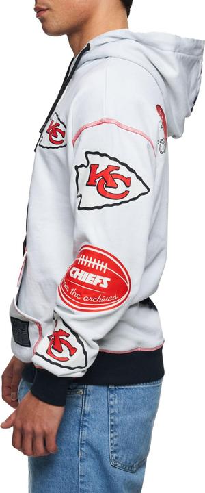 Produktbild Recovered Re:covered Fleece Hoody - INK DYE Kansas City Chiefs - XL (XL)