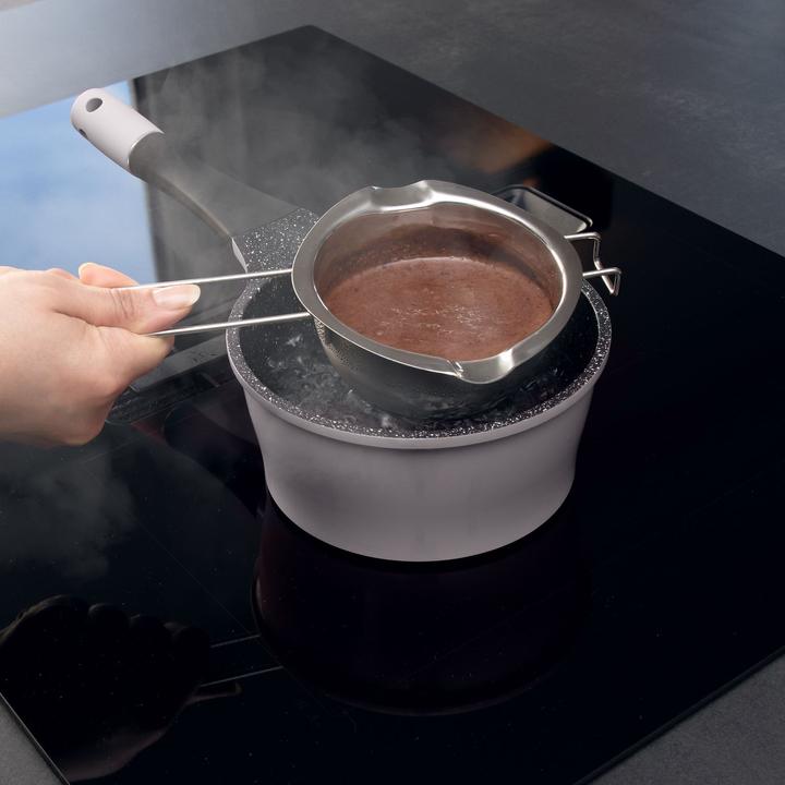 Image du produit Intirilife Pot de fusion avec bec verseur et poignée (6 cm, Métal)