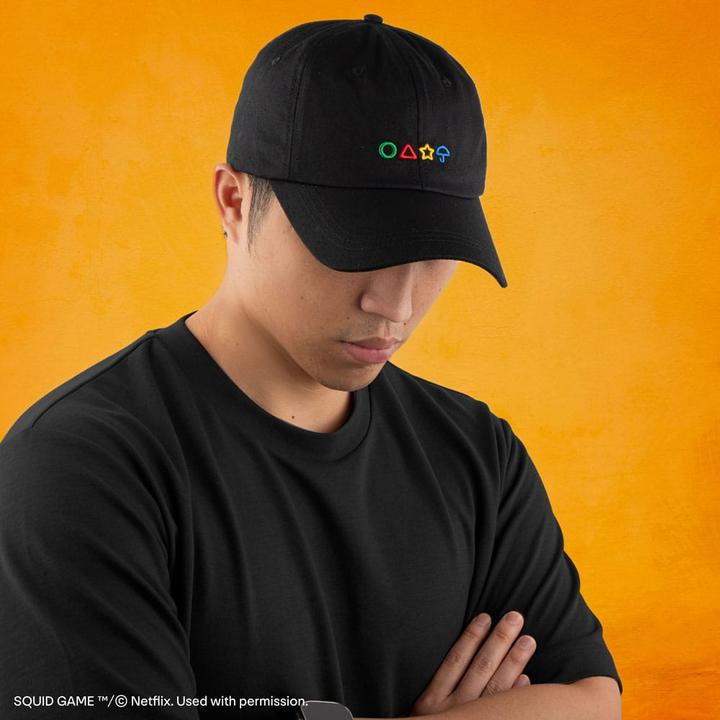 Actual product image Cinereplicas Squid Game Baseball Cap Dalgona