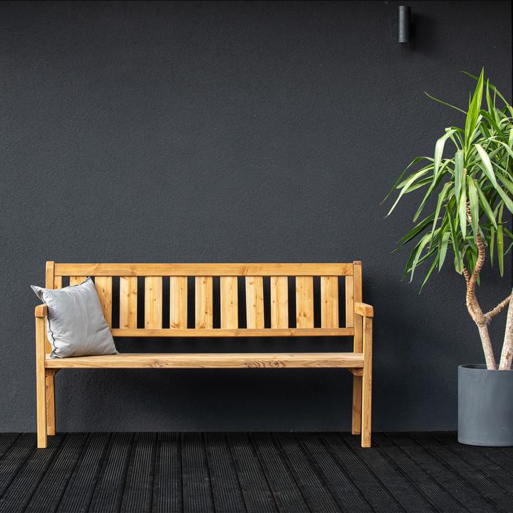Produktbild Axi Charlotte Gartenbank aus Holz 170 cm - Braun